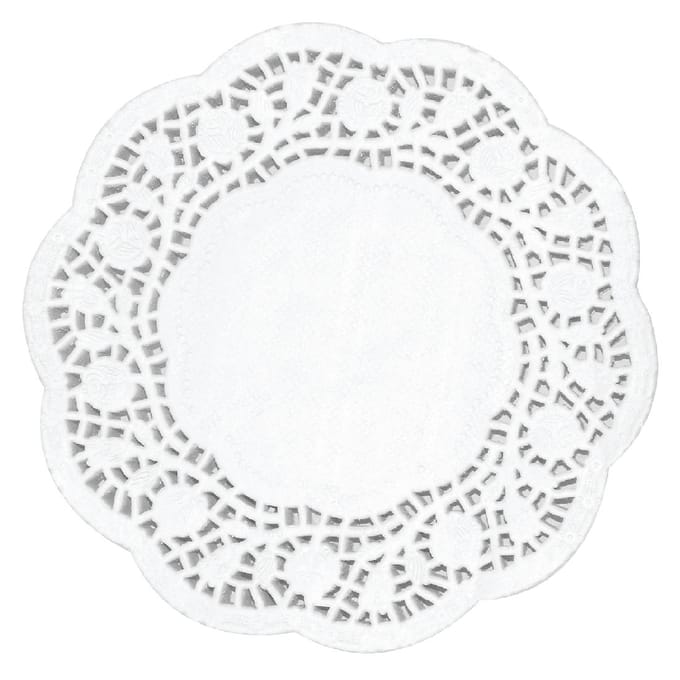 Olympia papieren taartranden 16,5cm (250 stuks)