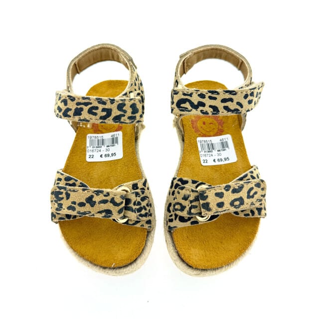 Develab Sandalen - Meisjes - Beige - Maat:21