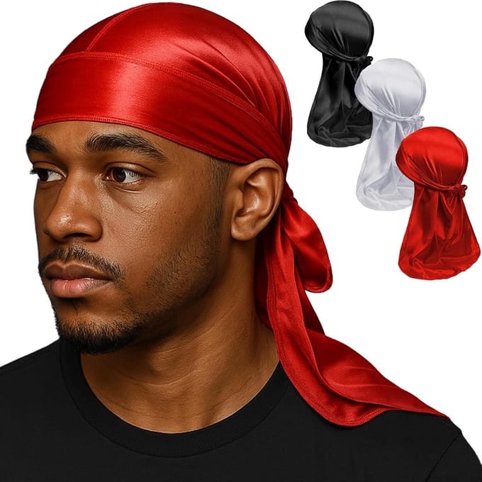 360 Golven Set met Satijnen Durag en Kam