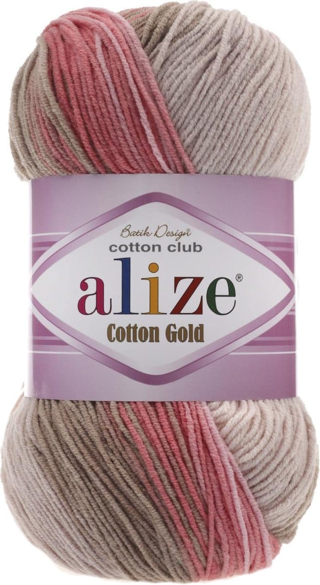 Alize Cotton Gold Batik 5970 Pakket 5 x 100 Gram