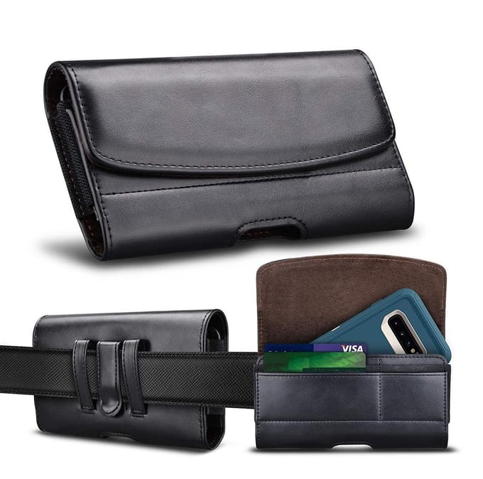 Luxe Riem Holster Hoesje 5.0 - Zwart