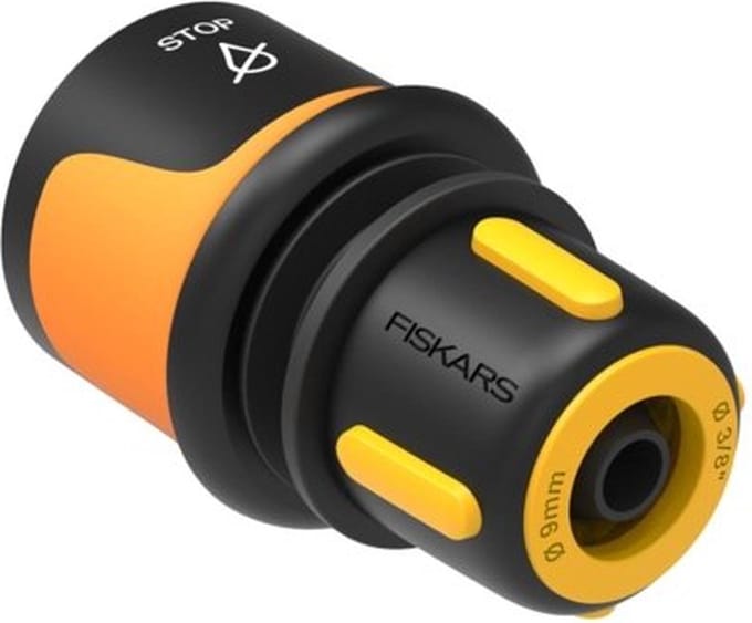 Fiskars slangkoppeling stop 9mm (3/8'')
