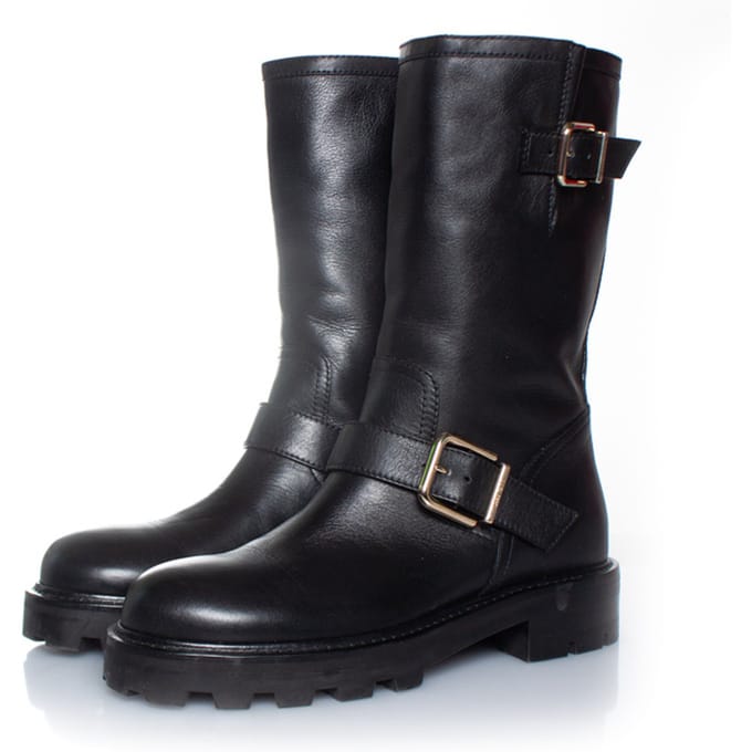 Jimmy Choo Biker 2 leren laarzen