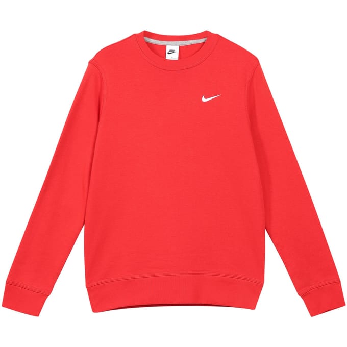 Nike Geborduurd Logo Sweatshirt Heren Tops 623459-657 L red