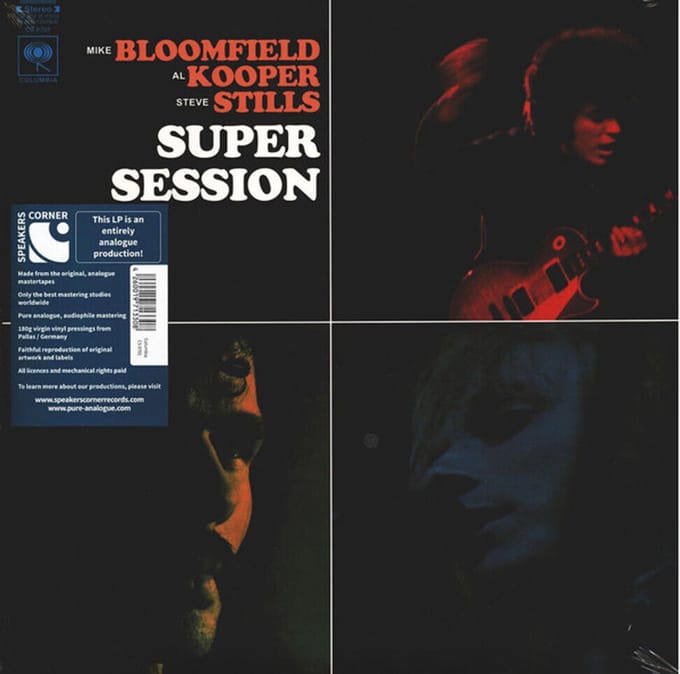 Mike Bloomfield, Al Kooper & Steve Stills - Super Session - HQ LP - 180 gram