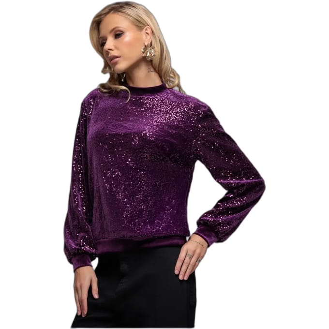 Velourtrui dames Goddiva Sequin Velvet