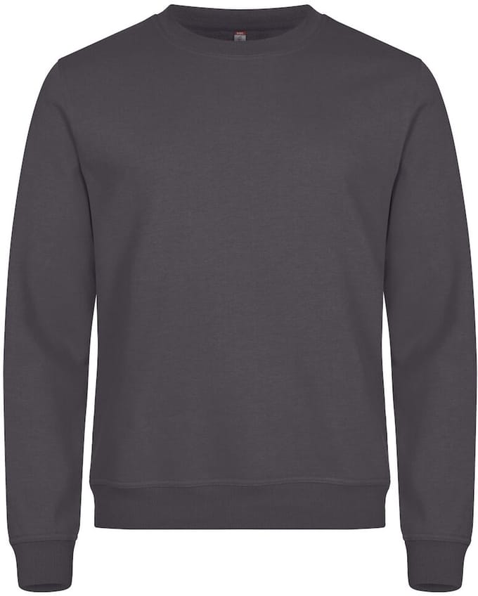 Clique Miami Roundneck 0201030 - metaalgrijs - 4XL