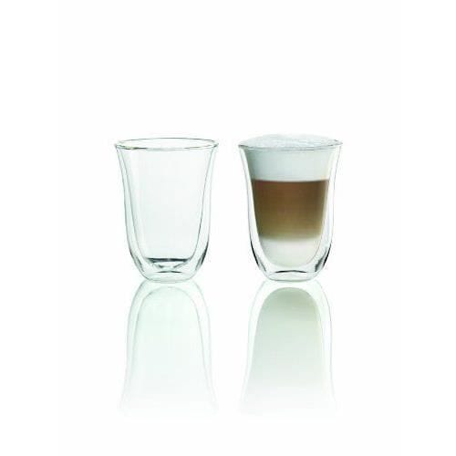 DeLonghi Kopjes Dubbele thermowant Set van 2 latte macchiato glazen 5513214611