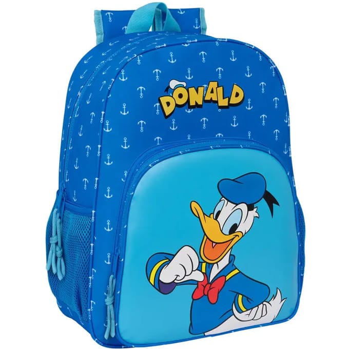 Disney Donald Duck Rugzak, Navy - 42 x 33 x 14 cm - Polyester