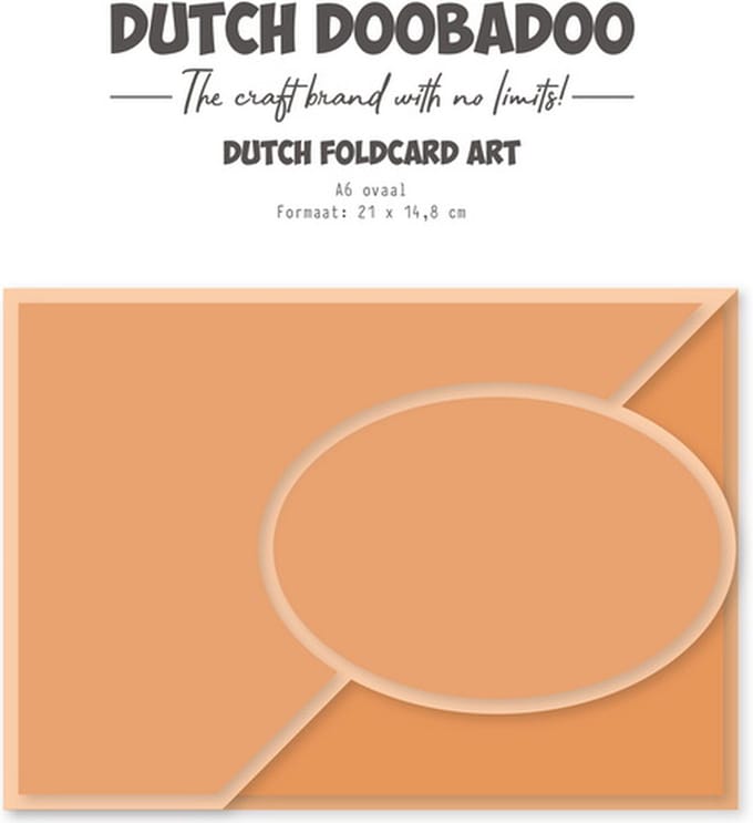 Dutch Doobadoo Card-Art A6 ovaal A5 470.784.288 folded A6 (01-24)