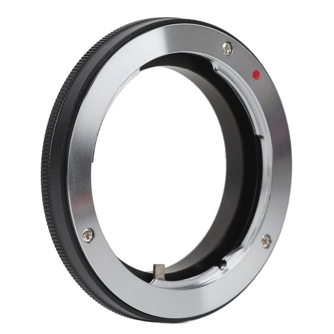 Lens Mount Adapter Ring voor OM‑43 Aluminiumlegering Lens Mount Adapter voor OM Mount Lens naar 43 black
