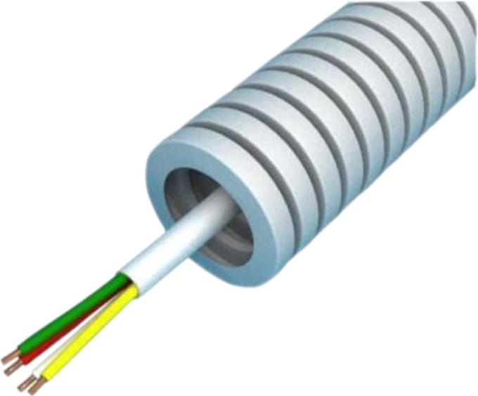Snelflex flexibele buis alarmkabel 8x0.22mm2 - 16mm per rol 100 meter (SFA08)