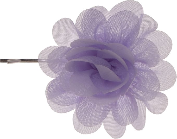 Schuifspeldje bloem lila