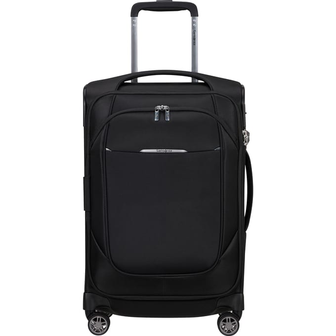 Samsonite Koffer - Re-Lite Spinner 55-35 handbagage - uitbreidbaar - Black - 41 l