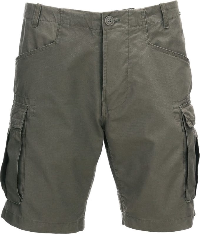 Fostex Garments - Cargo shorts stonewashed (kleur: Groen / maat: S)