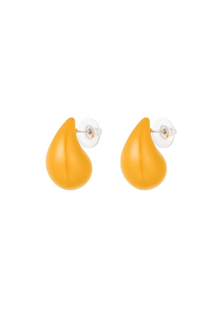 Oorbellen Druppel - Oranje - Koningsdag