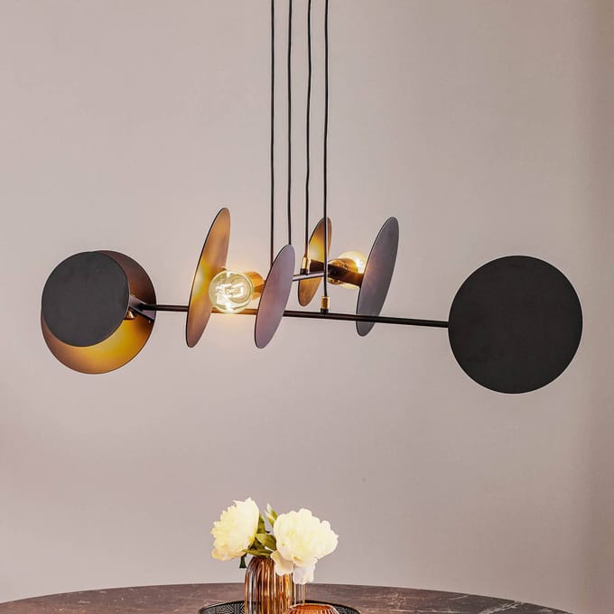 EMIBIG LIGHTING Hanglamp Idea 4 Black in interessant design