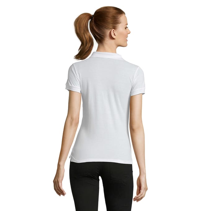 SOLS Dames/Dames Passion Poloshirt (Wit)