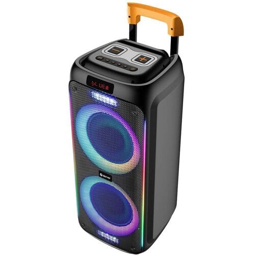 Denver Bluetooth Speaker Party Box - Discolichten - Partybox - Incl. Microfoon - Micro SD / USB / AUX - TSP456