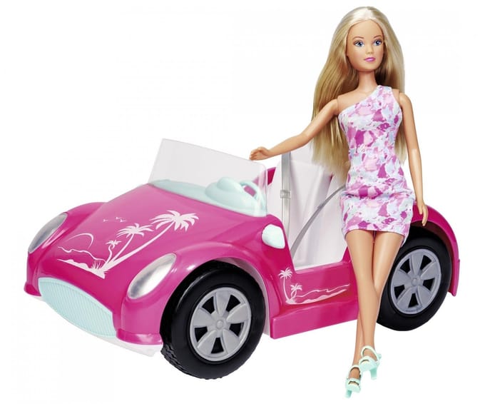 Steffi Love Modepop met Cabrio