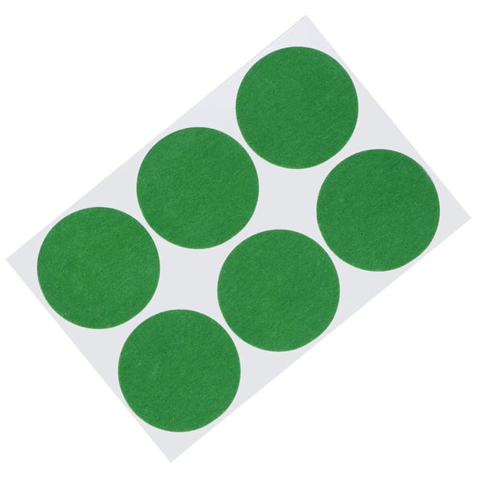 1 Vel 6 stuks Biljartlaken Reparatiestickers Eenvoudig aan te brengen Poolaccessoires Biljarttafellaken green