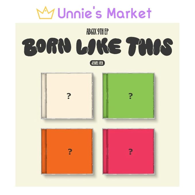 AB6IX BORN LIKE THIS Jewel ver. 9e EP-album Random ver. 1ea green