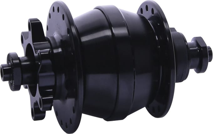 Contec Naafdynamo Powerho 36 Gaats, Zwart