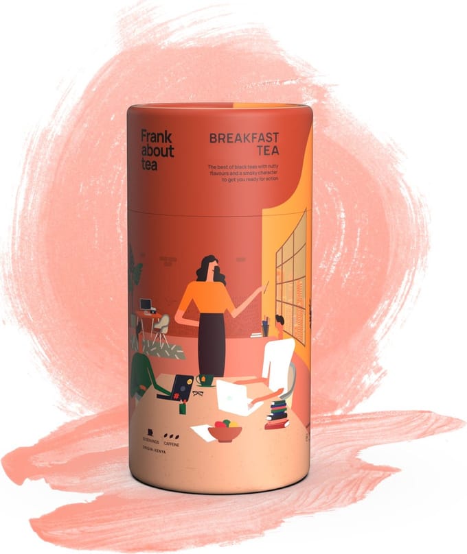 African Breakfast - Verse zwarte thee - Losse thee 80 gram