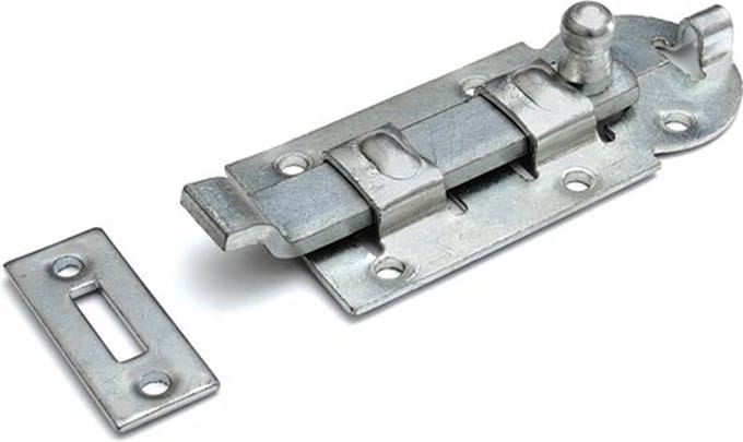 DX - Rolschuif met bocht 100 mm verzinkt