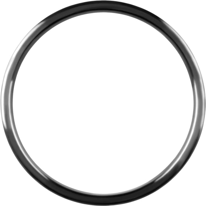 Rimba - Cockring In Hoogwaardig RVS - 1.5 cm Breed Ø 35 mm