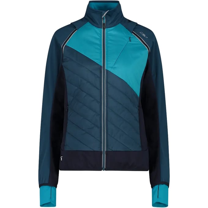 Cmp Detachable Sleeves 30a2276 Softshelljack Blauw 2XS Vrouw