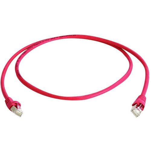 TELEGÄRTNER patchkabel S/FTP, Cat.6A, LSOH, rood, 7,5 m