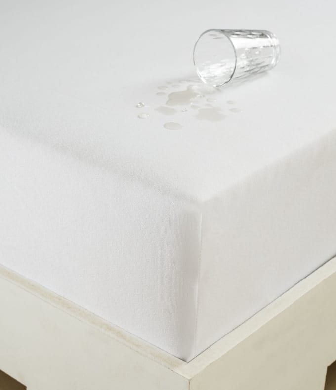 Asir - Tweepersoons Matrasbeschermer - Wit - 160 x 200 cm