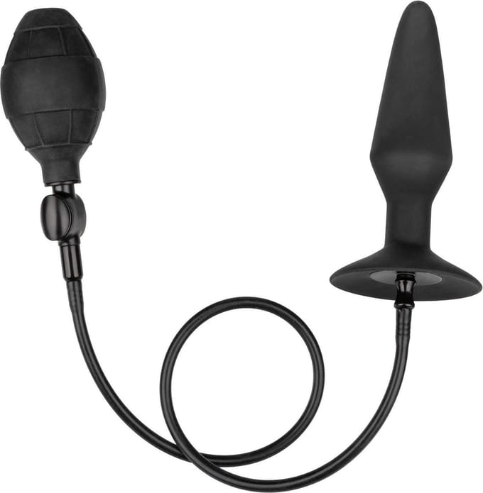 CalExotics - Medium Inflatable Plug - Anal Toys Buttplugs Zwart