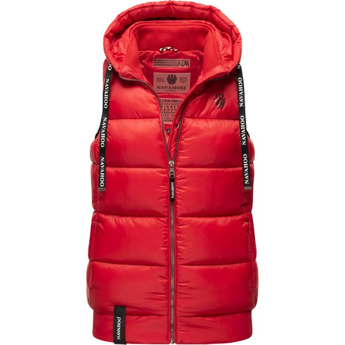 Navahoo Dames Gewatteerde Bodywarmer Kassidy – Licht & Modern met Capuchon