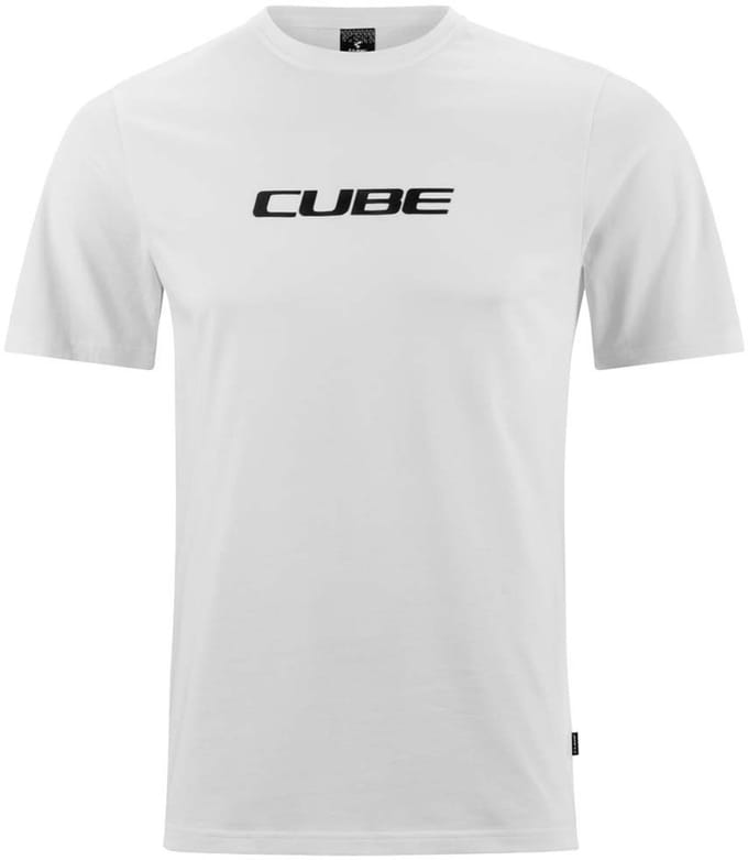 Cube Organic Classic Logo T-shirt Met Korte Mouwen Wit 2XL Man