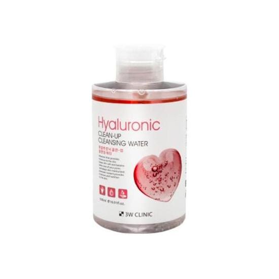 3W CLINIC Hyaluronic cleansing water 500ml #500ml x 1pcs white