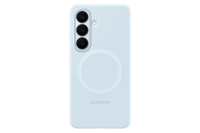 Samsung Galaxy S26 Samsung Étui Magnétique en Silicone MagSafe - bleu
