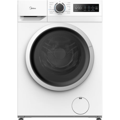 【Nieuwe Aankomst】Midea MF110W80BA10/W-NL Wasmachine, 8 kg, 1400 RPM, A-10%, 15 Wasprogramma's, Wit