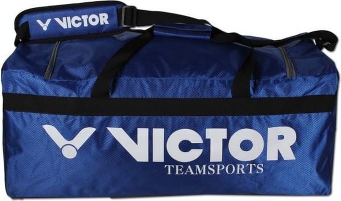 Victor Schoolset Tas - Blauw / Wit - maat One size