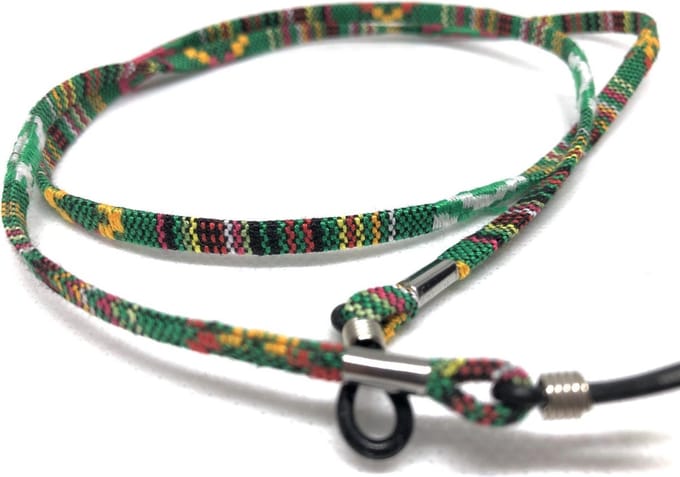 Jumada's - brillenkoord - Groen muti color