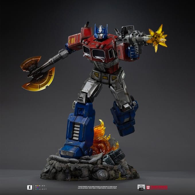 Iron Studios Transformers Optimus Prime Demi Art Scale 1/20 Scale Statue