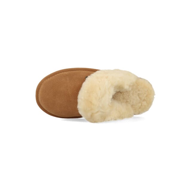 Warmbat Pantoffels flurry kids fls221025 cognac
