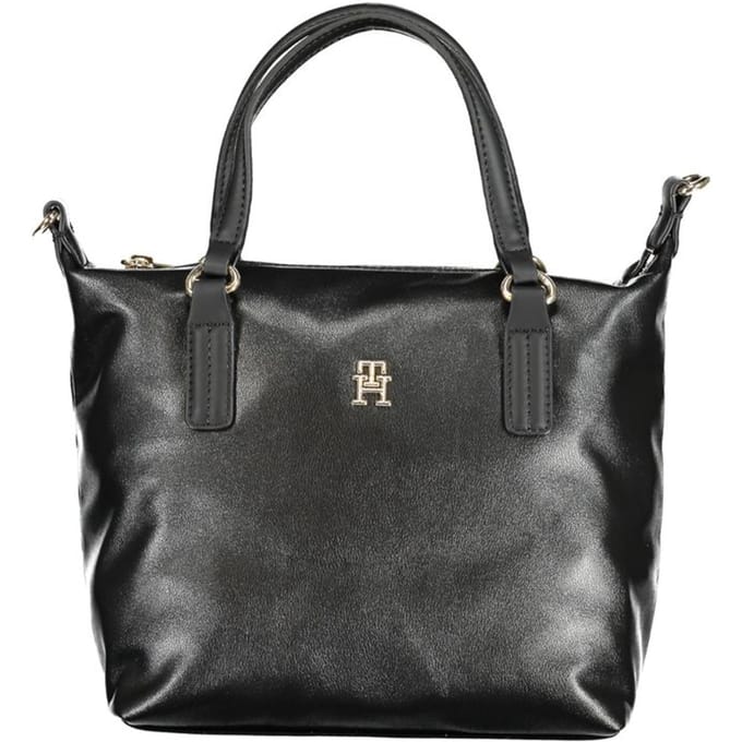 Julia Kleine Tote Zwarte Nylon Handtas
