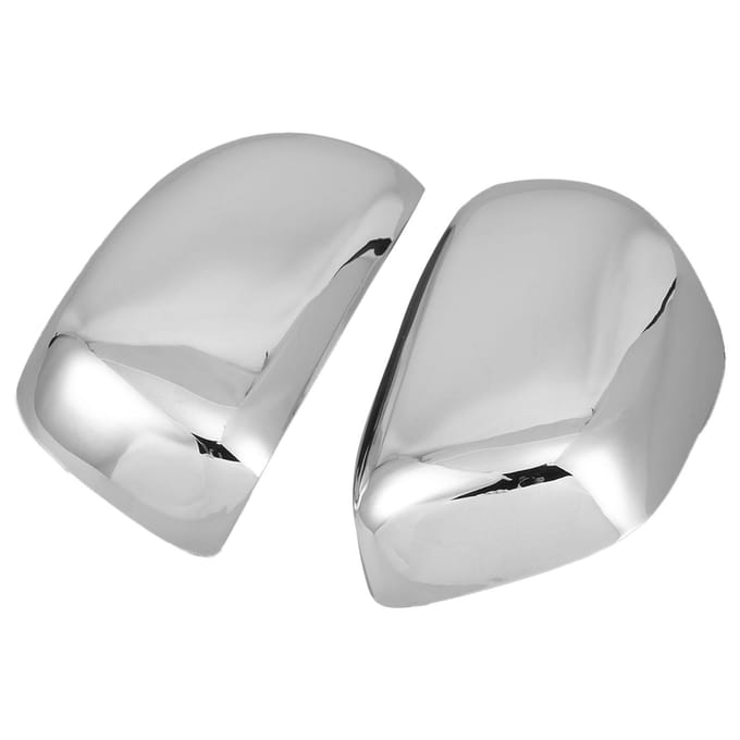 2 stuks Achteruitkijk Zijspiegel Cover Kap ABS Verchroomde Decoratie Geschikt voor RAV4 2006?2008 white
