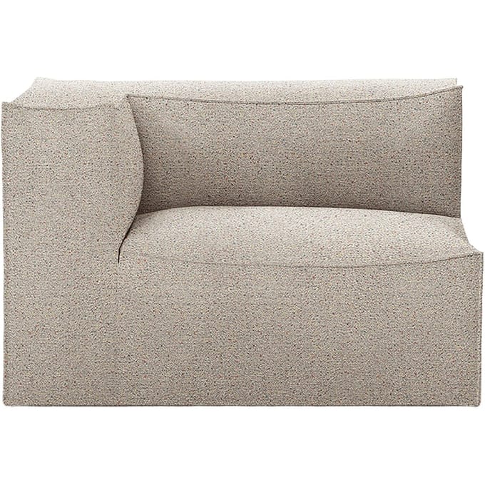 Ferm Living Catena Sofa - Module met armleuningen - Confetti Bouclé - links - L