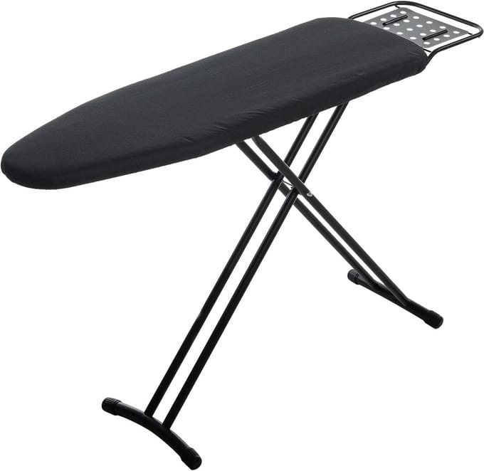 Dailygoods- Strijkplank Hittebestendig - Verstelbare Strijktafel - Opvouwbaar - Antislip Standaard - 121 x 41 cm - Stevig Metalen Frame