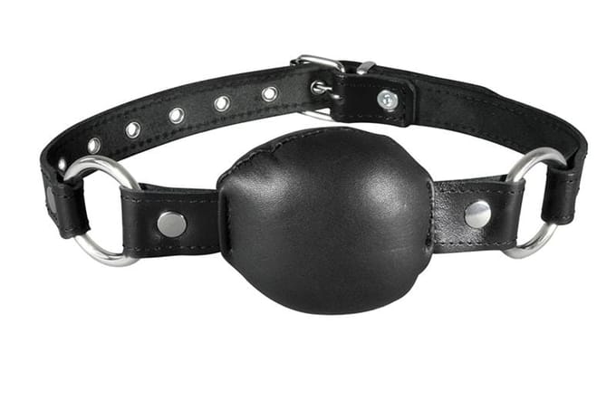 Kiotos Leather - Silence gag - Zwart