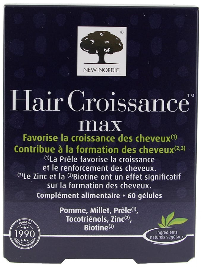 New Nordic Hair Groei Max 60 Capsules