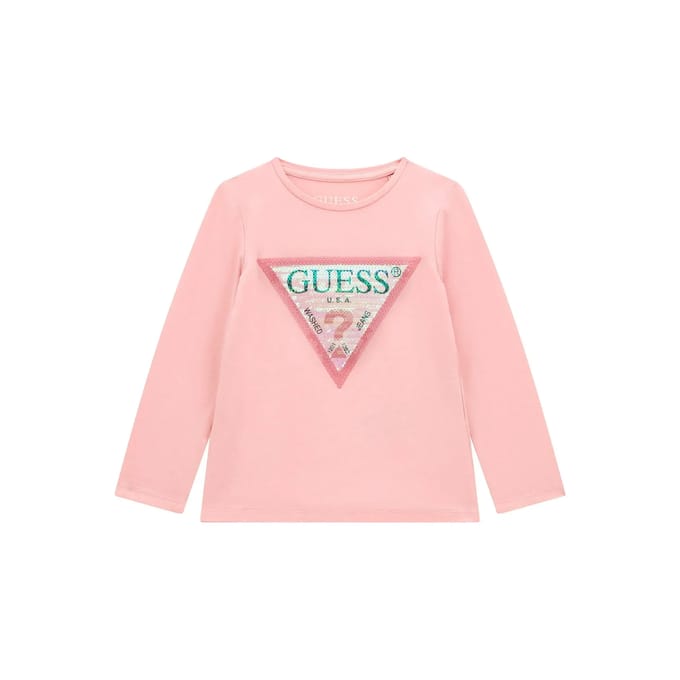 Kinder-T-shirt met lange mouwen Guess
